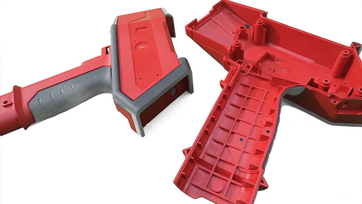 Two-Shot Overmolded Industrial Metal Analyzer: Precision Meets Durability